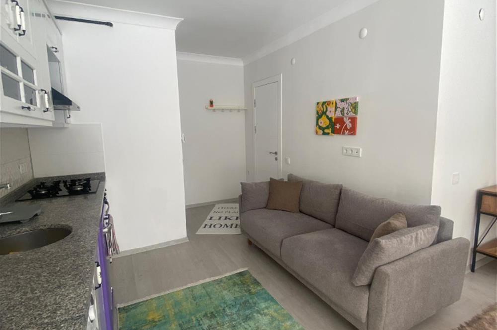 KIRKKONAKLAR'DA TERAS KEYFİYLE 1+1 SIFIR MOBİLYALI DAİRE