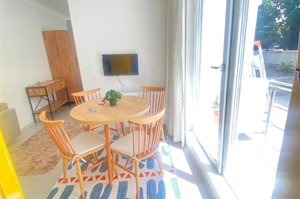 KIRKKONAKLAR'DA TERAS KEYFİYLE 1+1 SIFIR MOBİLYALI DAİRE