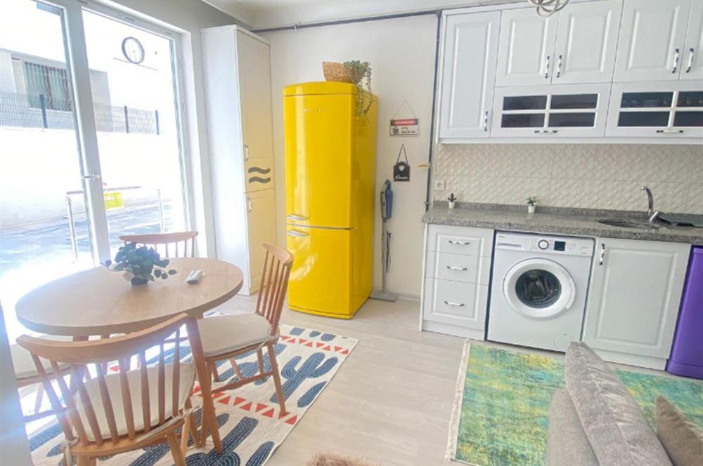 KIRKKONAKLAR'DA TERAS KEYFİYLE 1+1 SIFIR MOBİLYALI DAİRE