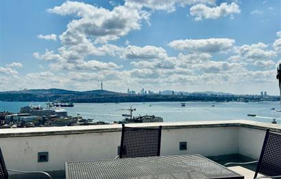 GALATA'NIN EN GÜZEL SOKAĞINDA TERASLI MANZARALI SATILIK DAİRE