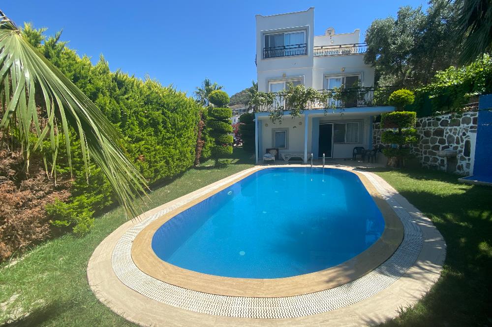 Bodrum Gümüşlük Kiralık Eşyalı Müstakil Havuzlu Villa