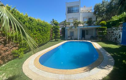 Bodrum Gümüşlük Kiralık Eşyalı Müstakil Havuzlu Villa