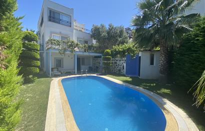 Bodrum Gümüşlük Kiralık Eşyalı Müstakil Havuzlu Villa