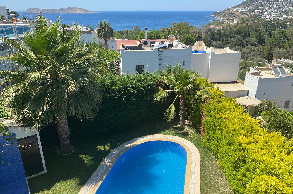 Bodrum Gümüşlük Kiralık Eşyalı Müstakil Havuzlu Villa