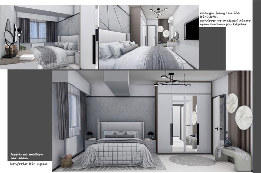 FIRSAT! DENİZ MANZARALI 3+1 SIFIR DAİRE