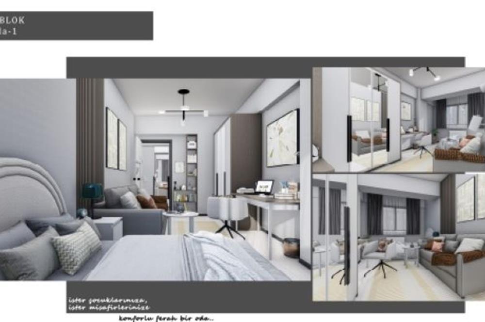FIRSAT! DENİZ MANZARALI 3+1 SIFIR DAİRE