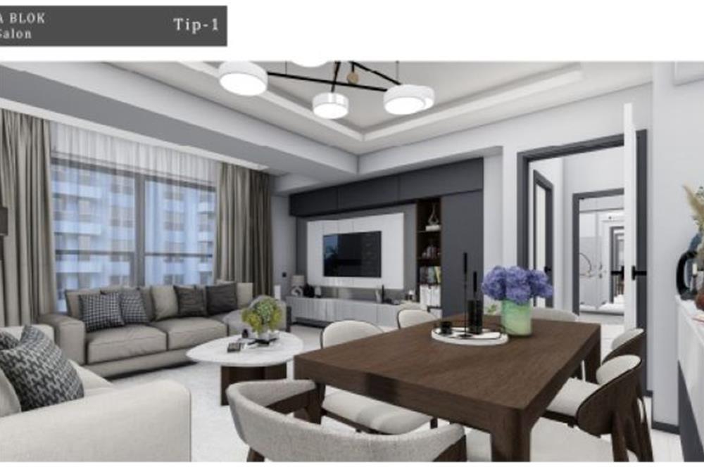 FIRSAT! DENİZ MANZARALI 3+1 SIFIR DAİRE