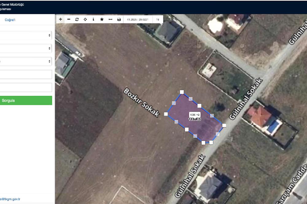 MERKEZDE 1.005m2 KÖŞE BAŞI TEK TAPU MÜSTAKİL PARSEL-2 VİLLALIK