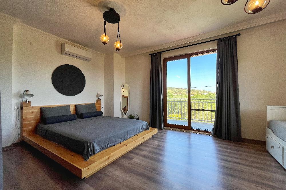 Datça Palamutbükü'nde Özel Peyzajlı Full Eşyalı Tasarım Villa