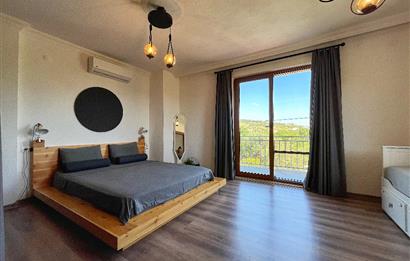 Datça Palamutbükü'nde Özel Peyzajlı Full Eşyalı Tasarım Villa