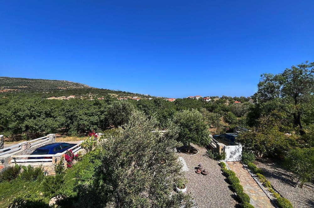 Datça Palamutbükü'nde Özel Peyzajlı Full Eşyalı Tasarım Villa