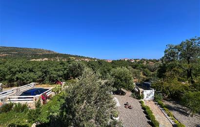 Datça Palamutbükü'nde Özel Peyzajlı Full Eşyalı Tasarım Villa