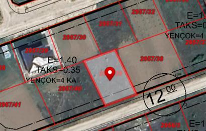 C21 TERAS - BOLU MERKEZ KASAPLAR MAH. 4 KAT İMARLI ARSA