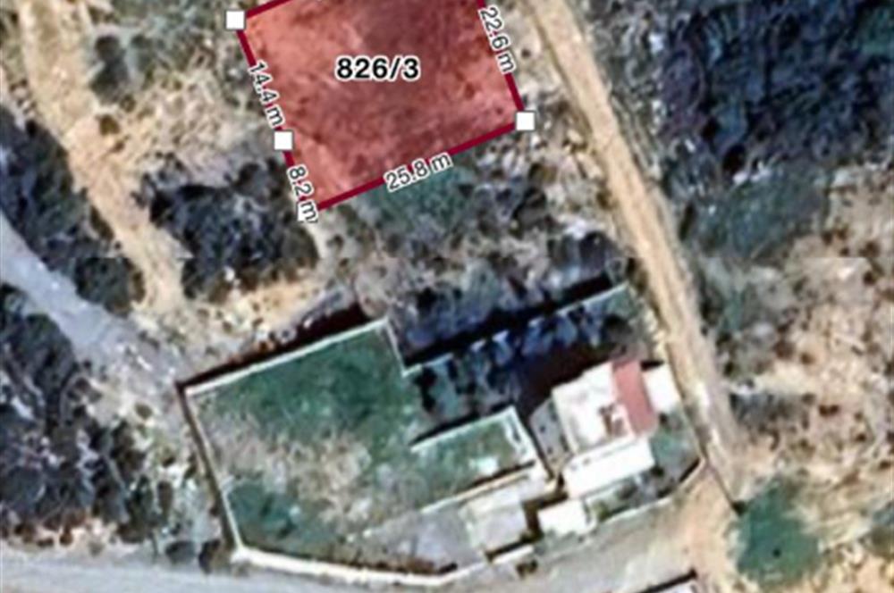 DİDİM/AKYENİKÖY’DE 585 M2, BAFA GÖLÜ MANZARALI, SATILIK VİLLA ARSASI