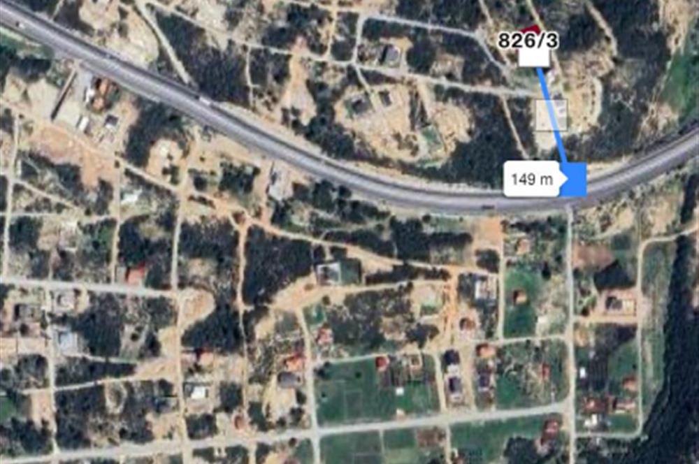 DİDİM/AKYENİKÖY’DE 585 M2, BAFA GÖLÜ MANZARALI, SATILIK VİLLA ARSASI