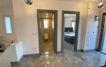 Ortakent Merkezde Kiralık Müstakil Bahçeli 3+1 Eşyalı Bahçe Dubleksi