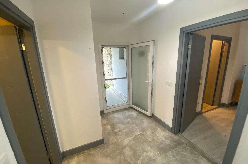 Ortakent Merkezde Kiralık Müstakil Bahçeli 3+1 Eşyalı Bahçe Dubleksi