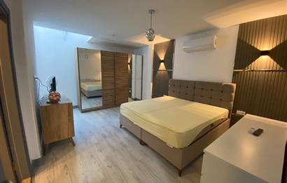 Ortakent Merkezde Kiralık Müstakil Bahçeli 3+1 Eşyalı Bahçe Dubleksi