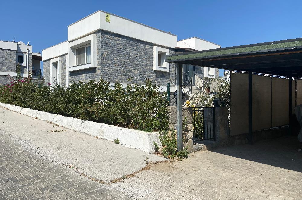 Ortakent Merkezde Kiralık Müstakil Bahçeli 3+1 Eşyalı Bahçe Dubleksi