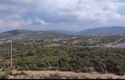 DİDİM/AKYENİKÖY’DE 612 M2, BAFA GÖLÜ MANZARALI, SATILIK KÖŞVİLLA ARSASI