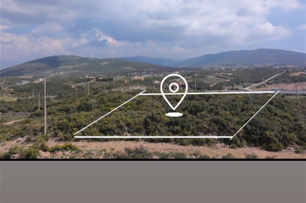 DİDİM/AKYENİKÖY’DE 612 M2, BAFA GÖLÜ MANZARALI, SATILIK KÖŞVİLLA ARSASI