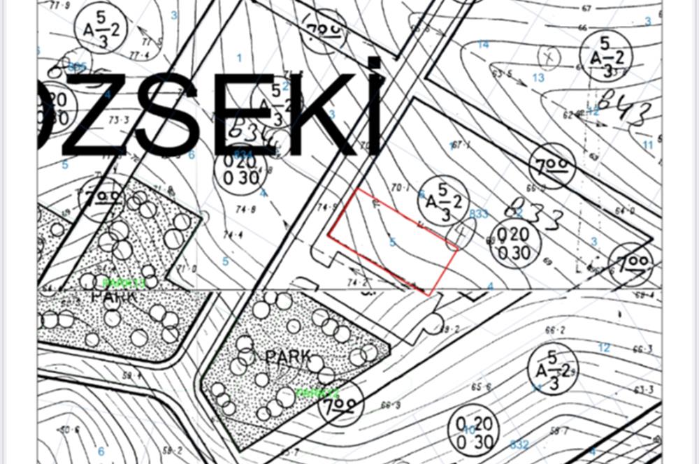 DİDİM/AKYENİKÖY’DE 612 M2, BAFA GÖLÜ MANZARALI, SATILIK KÖŞVİLLA ARSASI