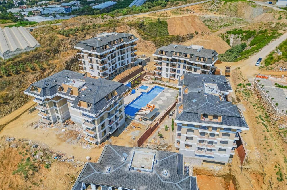 ALANYA KONAKLI'DA FIRSAT 3.KAT ÖN 1+1 FULL DENİZ HAVUZ MANZARALI