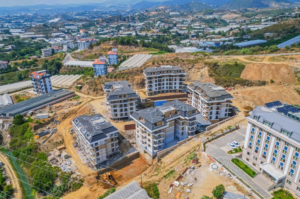 ALANYA KONAKLI'DA FIRSAT 3.KAT ÖN 1+1 FULL DENİZ HAVUZ MANZARALI