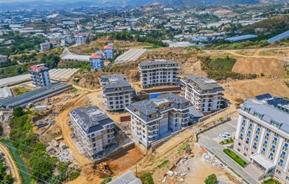 ALANYA KONAKLI'DA FIRSAT 3.KAT ÖN 1+1 FULL DENİZ HAVUZ MANZARALI