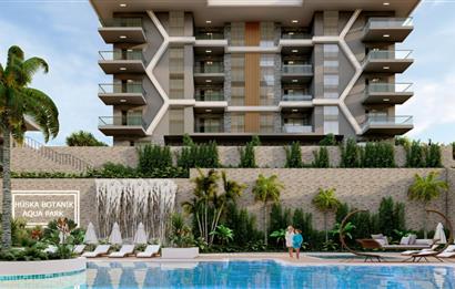 ALANYA KONAKLI'DA FIRSAT 3.KAT ÖN 1+1 FULL DENİZ HAVUZ MANZARALI