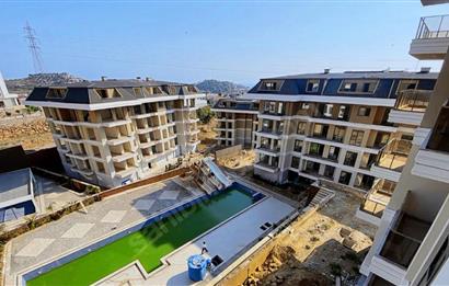 ALANYA KONAKLI'DA FIRSAT 3.KAT ÖN 1+1 FULL DENİZ HAVUZ MANZARALI