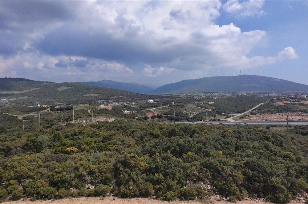 DİDİM/AKYENİKÖY’DE 612 M2, BAFA GÖLÜ MANZARALI, SATILIK KÖŞVİLLA ARSASI