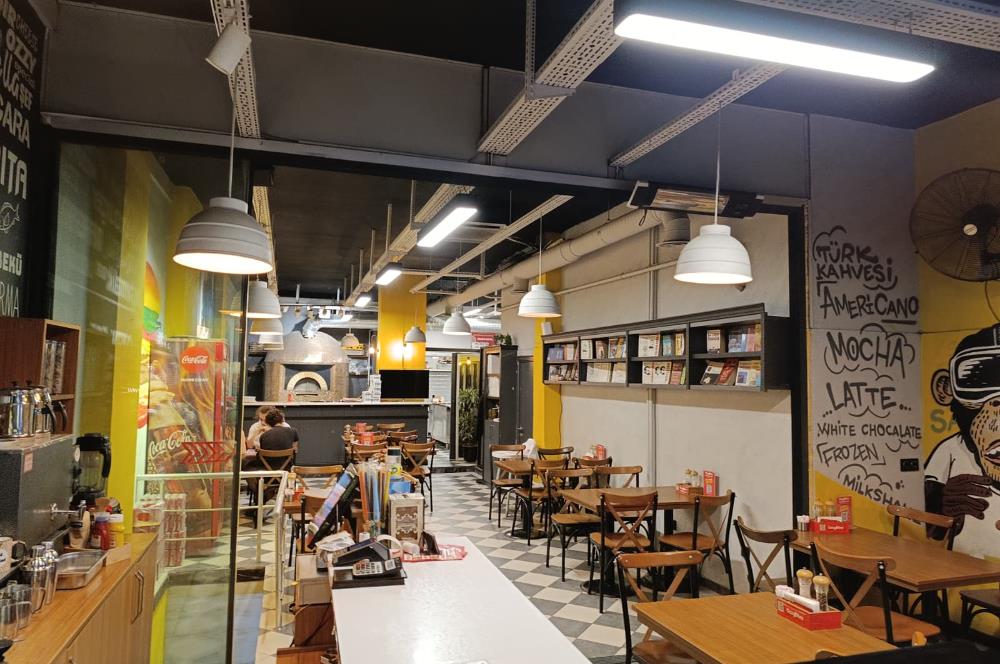 KURTULUŞ ANA CADDE ÜZERİNDE DEVİRLİ 200 m2 RESTORAN