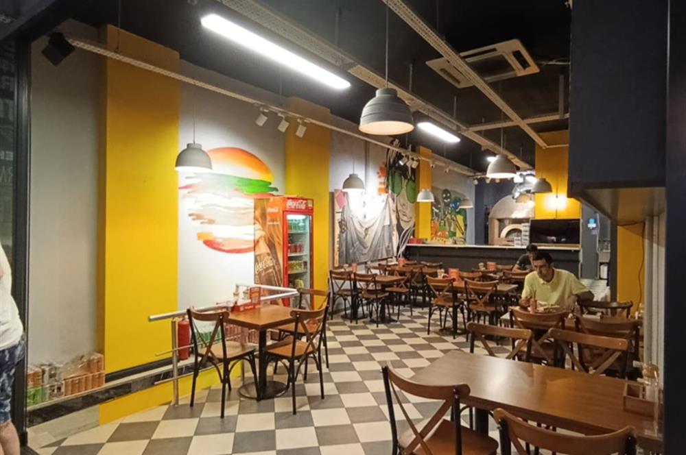 KURTULUŞ ANA CADDE ÜZERİNDE DEVİRLİ 200 m2 RESTORAN