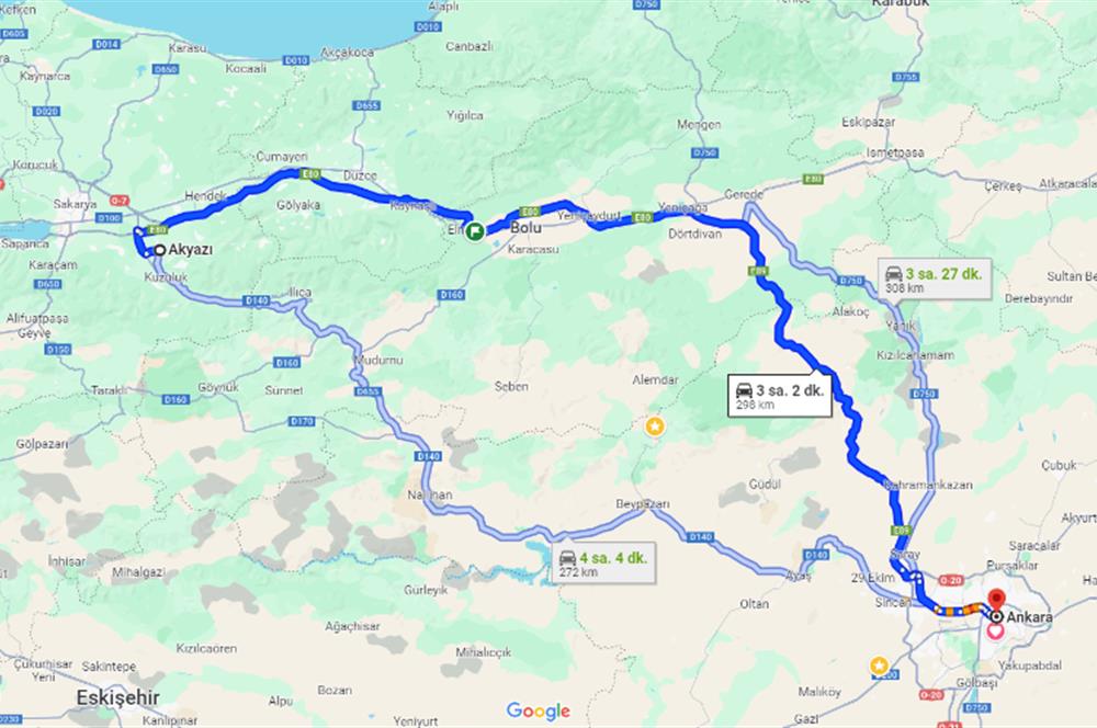 BEYPAZARI KARAŞAR YATIRIMLIK ARSA *VİLLA İMARLI, 307m2* 