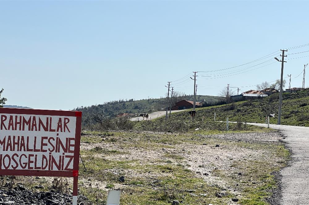 İZMİR BERGAMA SATILIK TARLA 1.988 m2 *YOLU AÇIK, ELEKT+SU_120m*