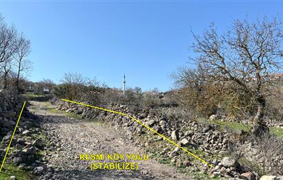 İZMİR BERGAMA SATILIK TARLA 1.988 m2 *YOLU AÇIK, ELEKT+SU_120m*