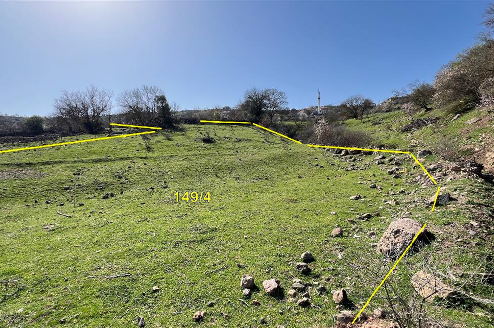 İZMİR BERGAMA SATILIK TARLA 1.988 m2 *YOLU AÇIK, ELEKT+SU_120m*