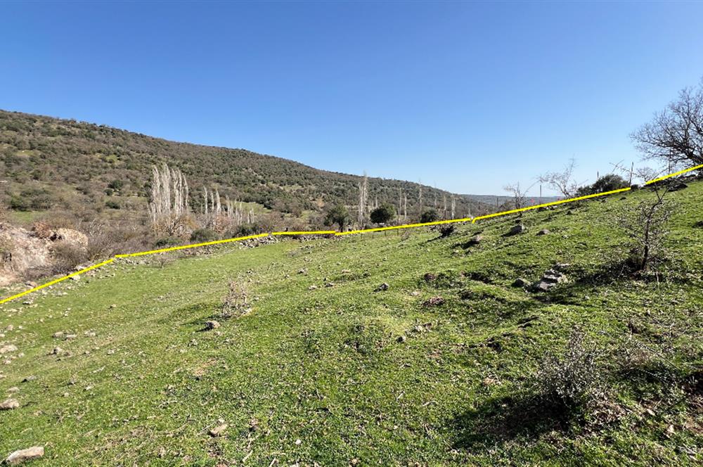 İZMİR BERGAMA SATILIK TARLA 1.988 m2 *YOLU AÇIK, ELEKT+SU_120m*