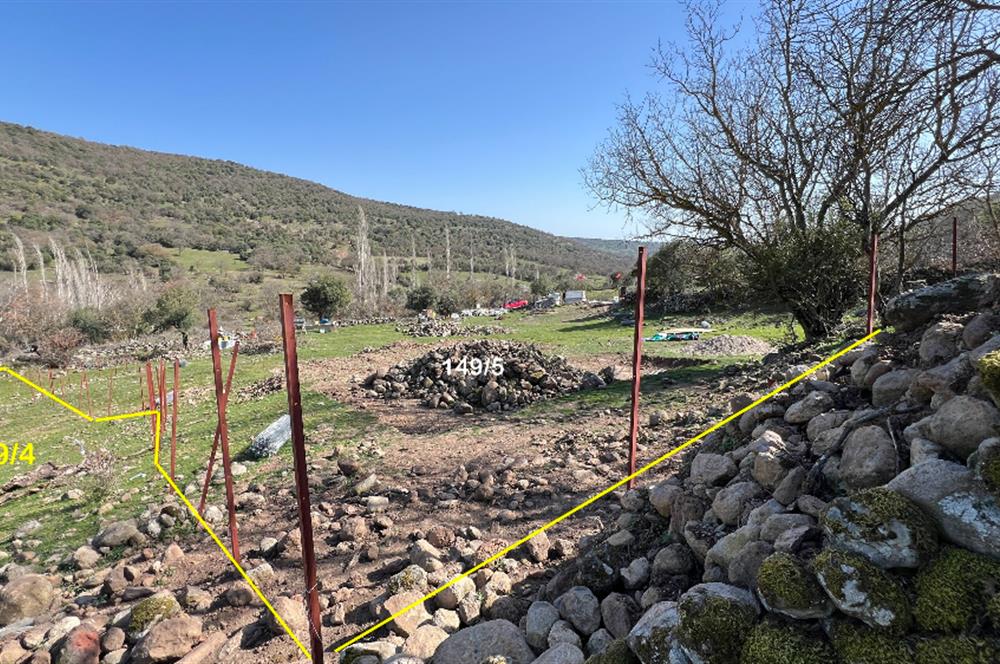 İZMİR BERGAMA SATILIK TARLA 1.988 m2 *YOLU AÇIK, ELEKT+SU_120m*