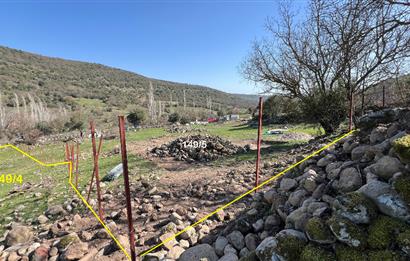 İZMİR BERGAMA SATILIK TARLA 1.988 m2 *YOLU AÇIK, ELEKT+SU_120m*