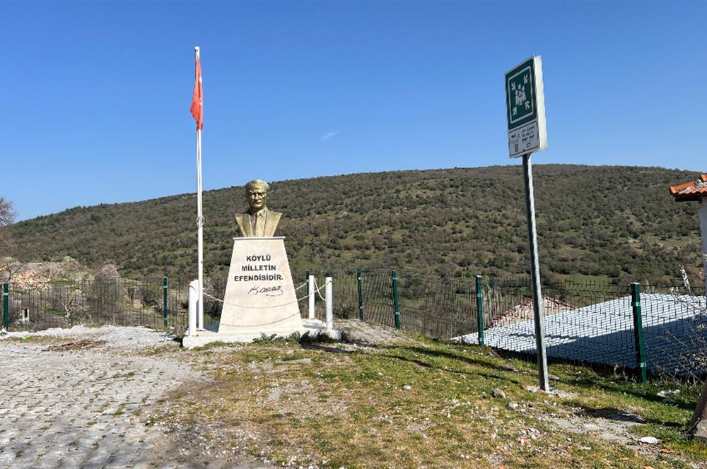 İZMİR BERGAMA SATILIK TARLA 1.988 m2 *YOLU AÇIK, ELEKT+SU_120m*