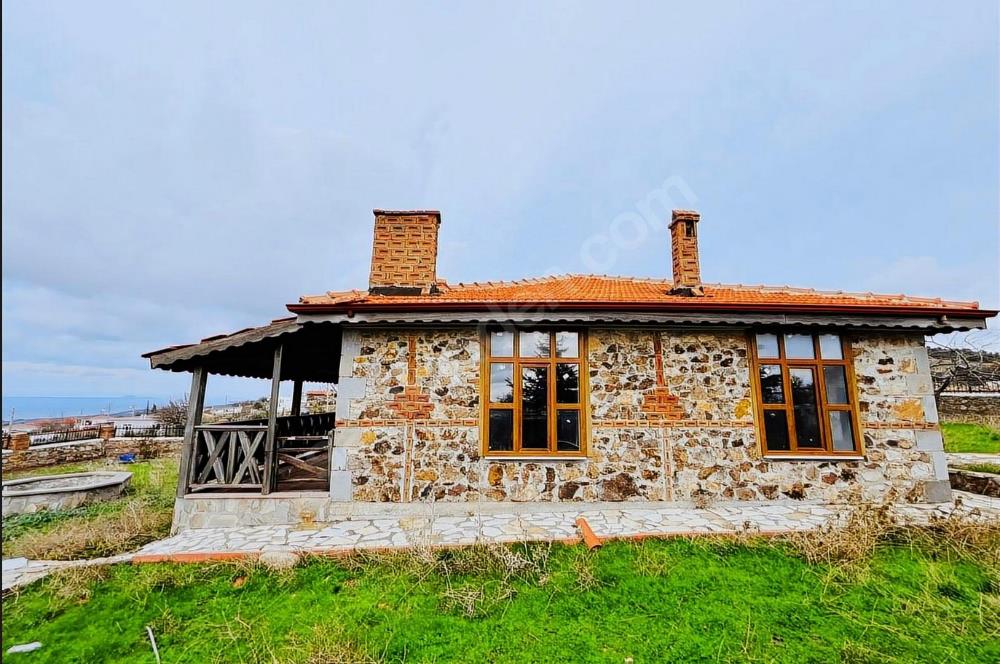 ÇANAKKALE KAZ DAĞLARI ETEKLERİNDE SATILIK TAŞ EV