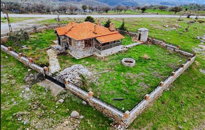 ÇANAKKALE KAZ DAĞLARI ETEKLERİNDE SATILIK TAŞ EV