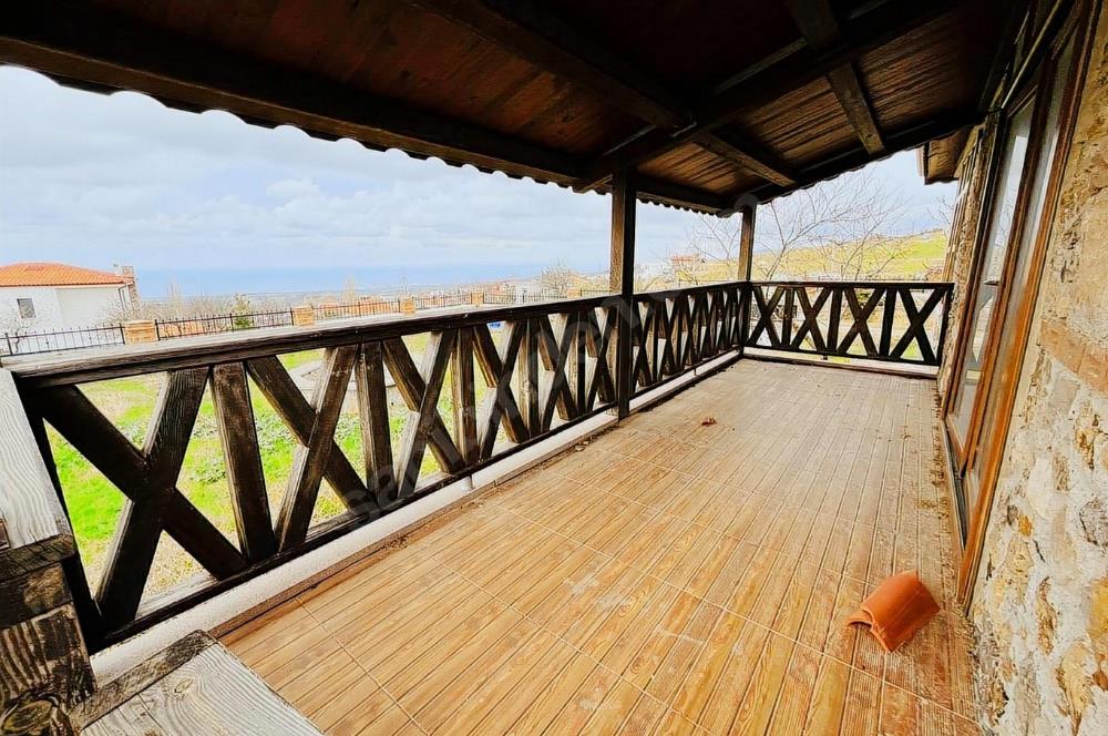 ÇANAKKALE KAZ DAĞLARI ETEKLERİNDE SATILIK TAŞ EV