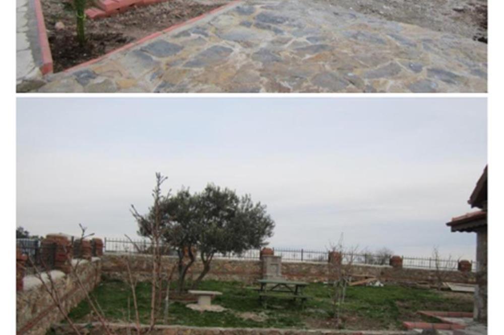 ÇANAKKALE KAZ DAĞLARI ETEKLERİNDE SATILIK TAŞ EV