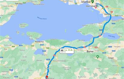 BALIKESİR KEPSUT SATILIK 4.000m2 TARLA *80m ASFALT YOL CEPHELİ*
