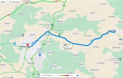 BALIKESİR KEPSUT SATILIK 4.000m2 TARLA *80m ASFALT YOL CEPHELİ*