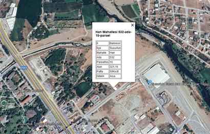 CENTURY 21 BAL'DAN SUSURLUK HAN MAHALLESİNDE SATILIK ARSA