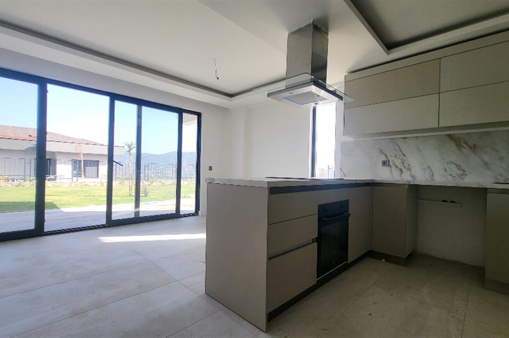  3+1 villa with private pool for rent near Bodrum airport